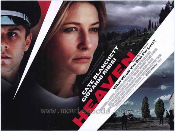 Heaven Movie Poster Print featuring stunning artwork for home decor.