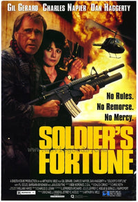Soldier's Fortune Movie Poster Print showcasing cinematic drama.