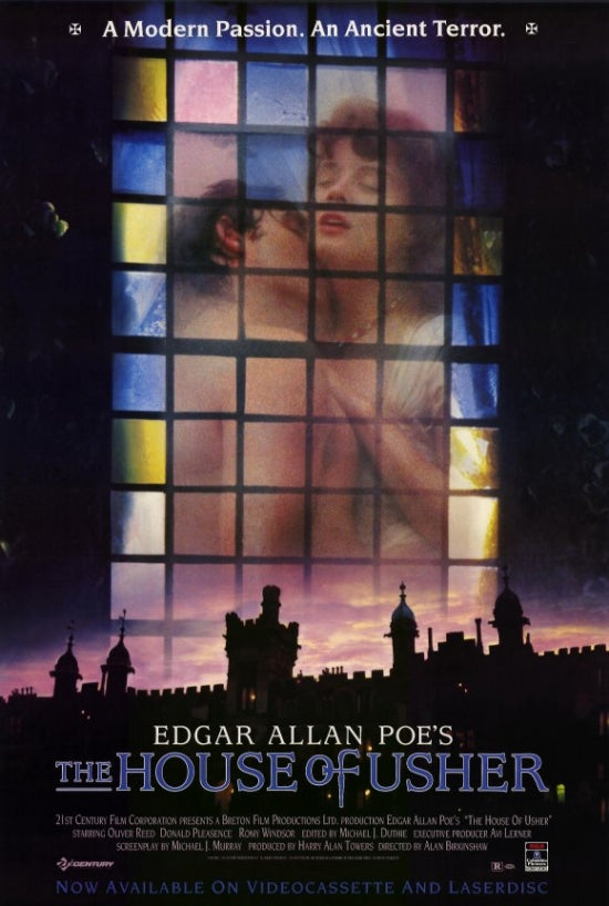 The House of Usher Movie Poster Print showcasing a haunting design.