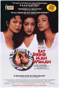 Eat Drink Man Woman Movie Poster Print showcasing a classic Asian film.