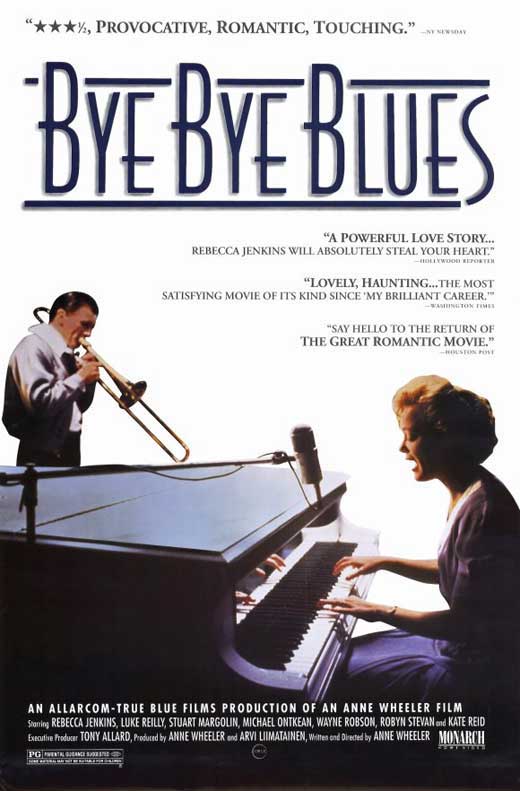 Bye Bye Blues Movie Poster Print showcasing vibrant artwork.