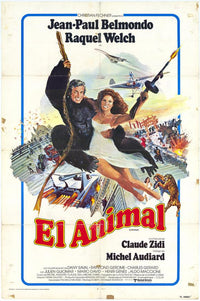 The Animal Movie Poster Print featuring vibrant colors and cinematic artwork.