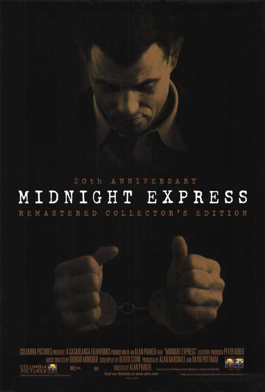 Midnight Express Movie Poster Print featuring iconic cinematic art.