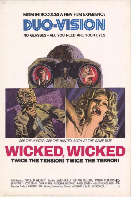 Wicked, Wicked Movie Poster Print showcasing dramatic visuals.