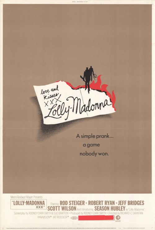 Lolly-Madonna Movie Poster Print showcasing vibrant film imagery.