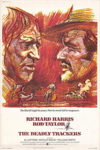 The Deadly Trackers Movie Poster Print featuring striking visuals.