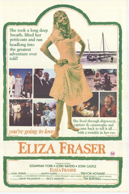 Eliza Fraser Movie Poster Print showcasing cinematic art.