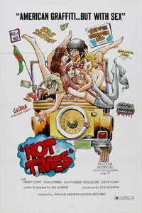 Hot Times Movie Poster Print showcasing vibrant colors and dynamic design.
