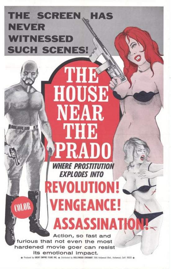 The House Near The Prado Movie Poster Print showcasing cinematic art.
