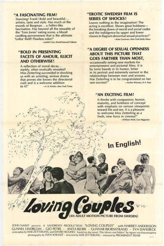 Loving Couples Movie Poster showcasing romance and connection.
