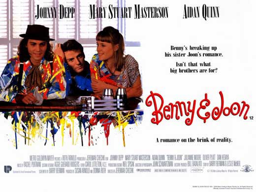 Benny & Joon Movie Poster Print showcasing classic film art.