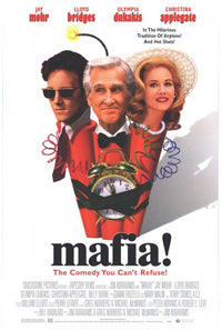 Mafia Movie Poster Print showcasing dramatic design and vibrant colors.