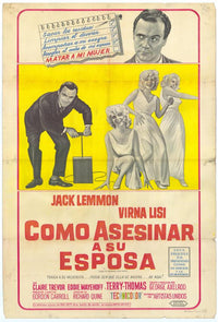How to Murder Your Wife Movie Poster Print showcasing classic cinema artwork.