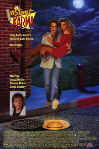 Instant Karma Movie Poster Print showcasing vibrant design.