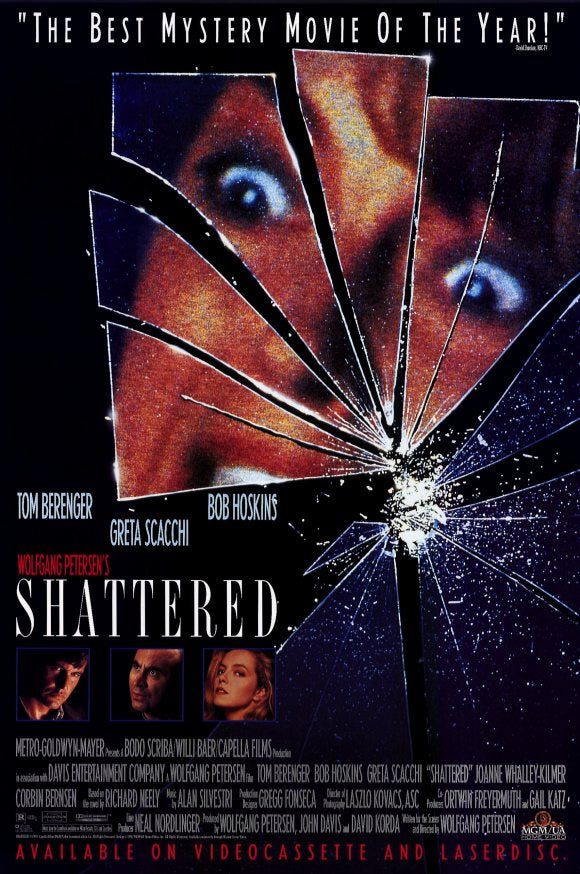 Shattered Movie Poster Print featuring dramatic design and vibrant colors.