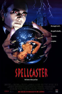 Spellcaster Movie Poster Print showcasing enchanting artwork.