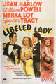 Libeled Lady Movie Poster Print | 11x17 | Posterazzi