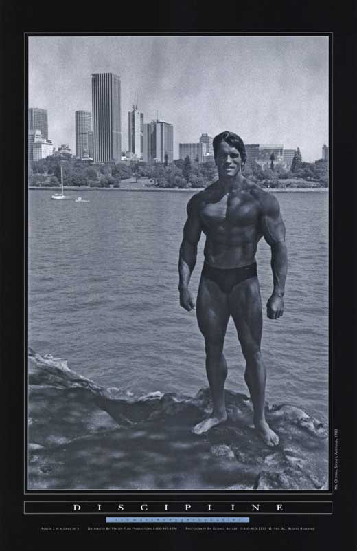 Arnold Schwarzenegger Movie Poster Print showcasing iconic artwork.