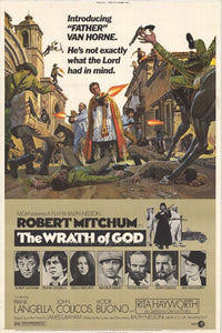 Wrath of God Movie Poster Print showcasing cinematic artwork.
