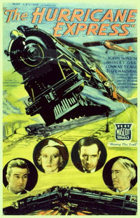 The Hurricane Express Movie Poster Print showcasing classic cinema.