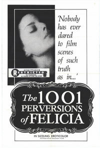 1001 Perversions of Felicia Movie Poster in vibrant colors.