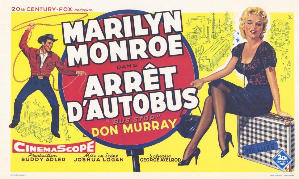 Bus Stop Movie Poster Print - Classic Film Art