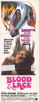 Blood and Lace Movie Poster Print showcasing classic horror art.