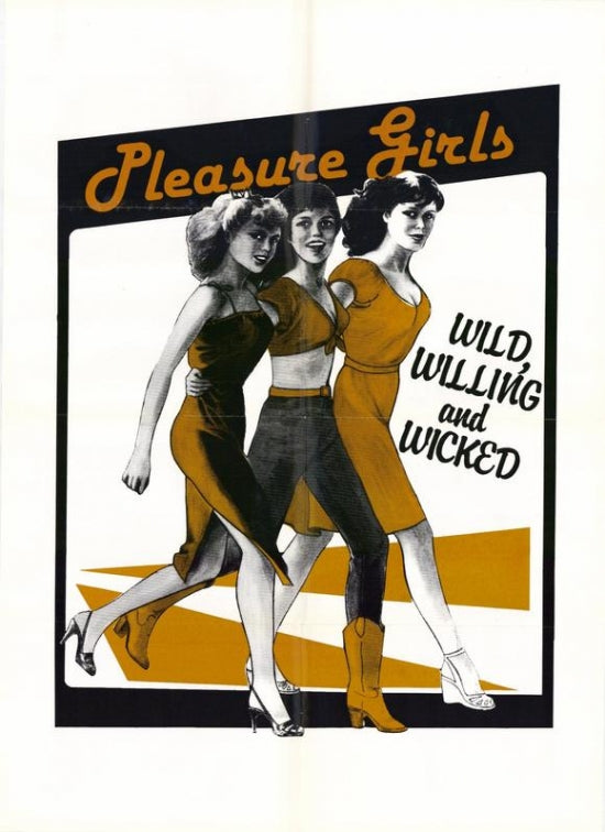 Pleasure Girls Movie Poster showcasing vibrant artwork for film enthusiasts.