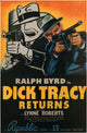 Dick Tracy Returns Movie Poster Print showcasing vibrant colors and iconic imagery.
