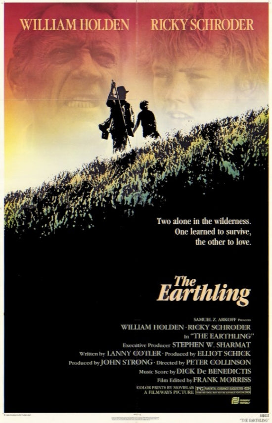 Earthling Movie Poster featuring captivating sci-fi artwork.