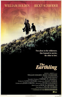 Earthling Movie Poster featuring captivating sci-fi artwork.