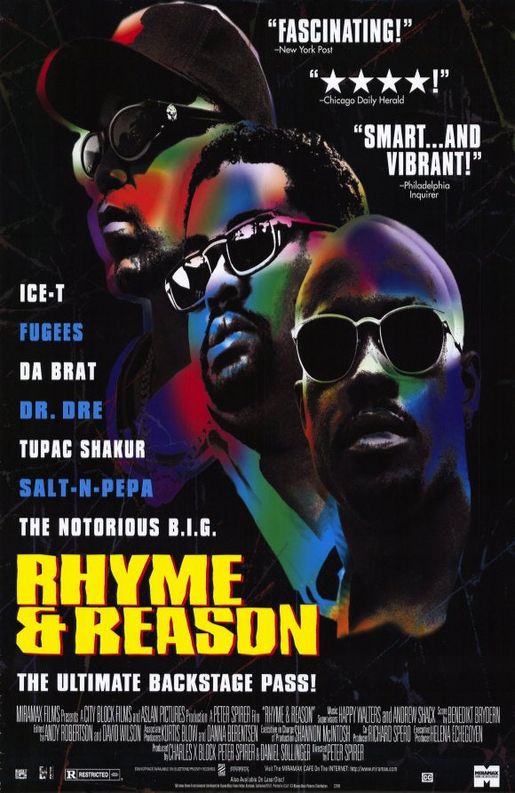 Rhyme & Reason Movie Poster Print showcasing vibrant colors and dynamic imagery.