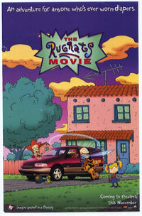The Rugrats Movie Poster Print featuring iconic characters from the film.