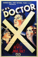 Doctor X Movie Poster Print showcasing classic horror art.