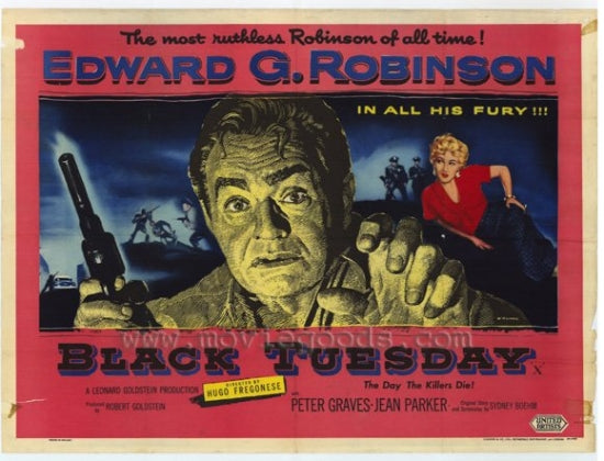 Black Tuesday Movie Poster Print showcasing cinematic storytelling.