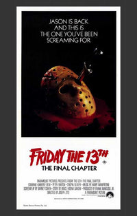 Friday the 13th Part 4 The Final Chapter Movie Poster Print