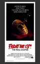 Friday the 13th Part 4 The Final Chapter Movie Poster Print