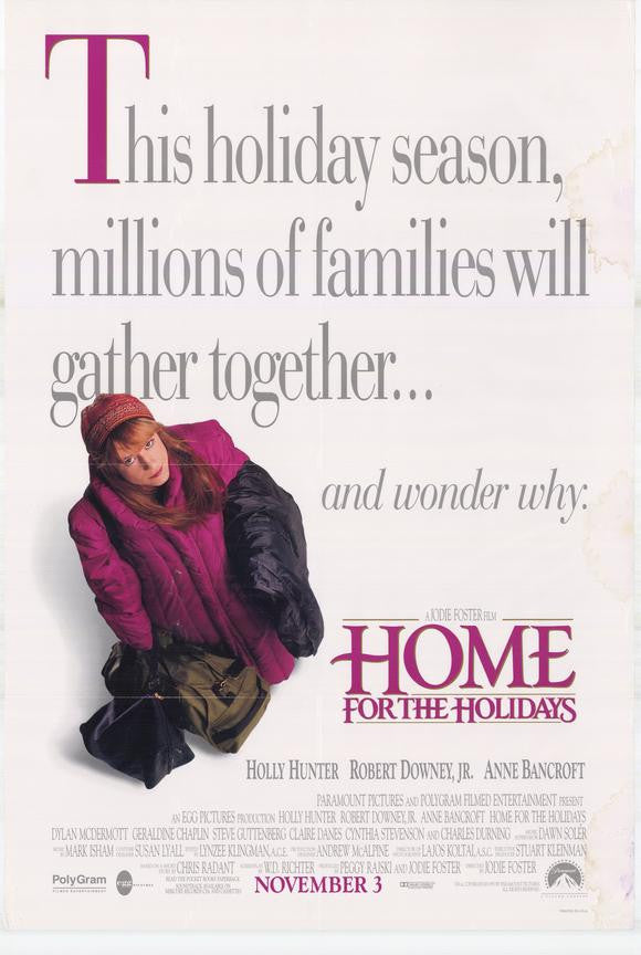 Home for the Holidays Movie Poster Print (11 x 17)
