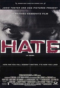 Hate Movie Poster Print showcasing intense artwork.
