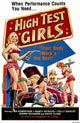 High Test Girls Movie Poster Print showcasing vibrant colors and dynamic design.