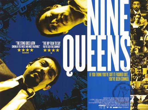 Nine Queens Movie Poster Print showcasing cinematic art.