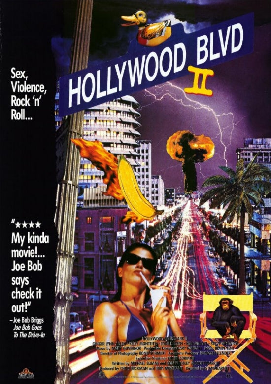 Hollywood Boulevard 2 Movie Poster showcasing classic cinema style.