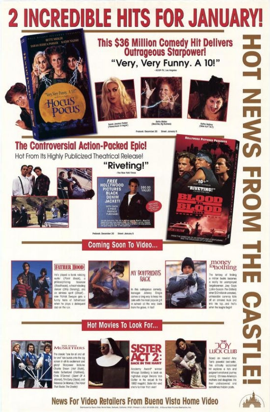 Buena Vista Promotional Movie Poster Print