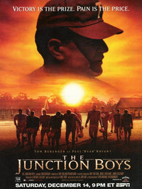 The Junction Boys Movie Poster Print showcasing inspiring sports theme.