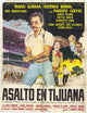 Asalto en Tijuana Movie Poster Print showcasing vibrant cinematic art.