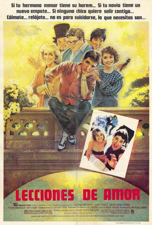 Better Off Dead Movie Poster Print featuring iconic 80s comedy.