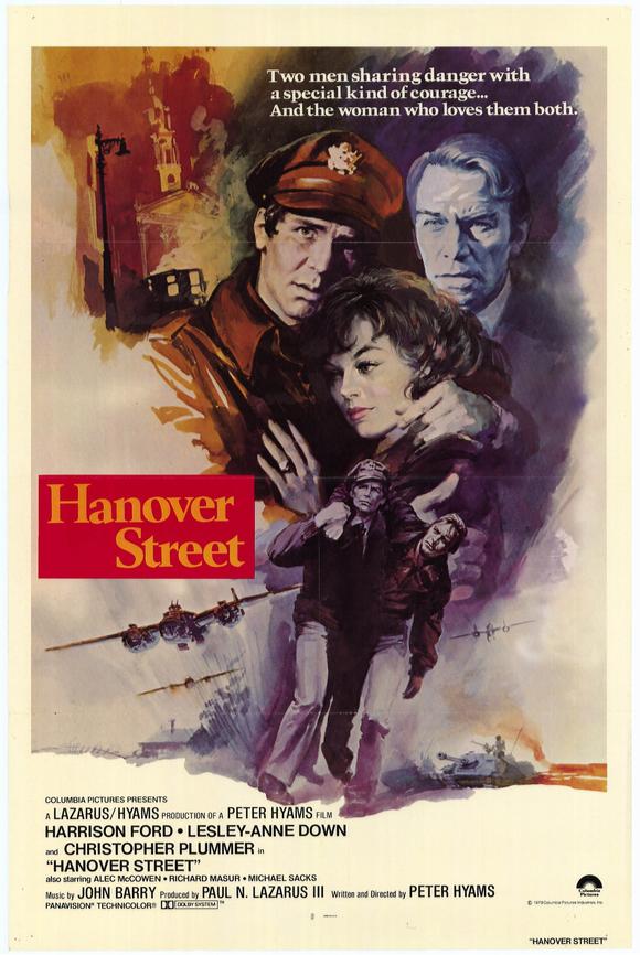 Hanover Street Movie Poster Print featuring classic film imagery.
