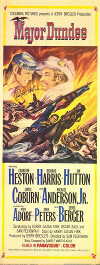 Major Dundee Movie Poster Print showcasing classic film art.