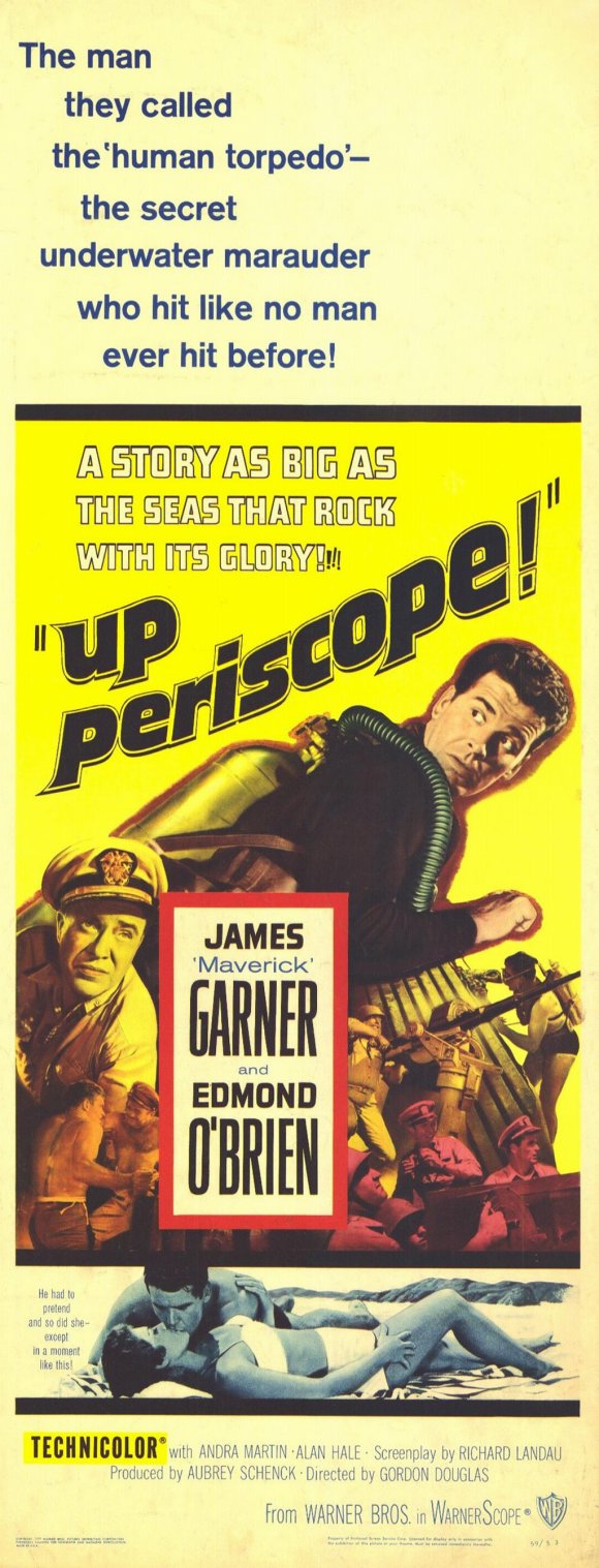 Up Periscope Movie Poster Print showcasing classic film art.