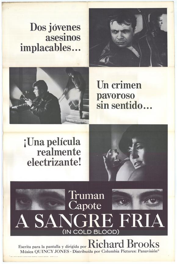 In Cold Blood Movie Poster Print featuring classic film art.